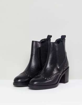 carvela studded ankle boots