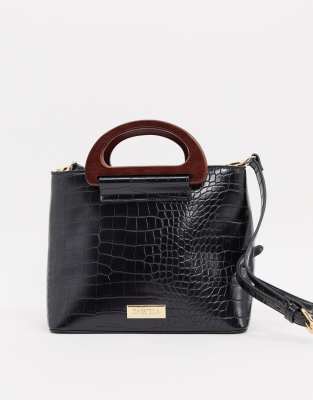 carvela croc handbag