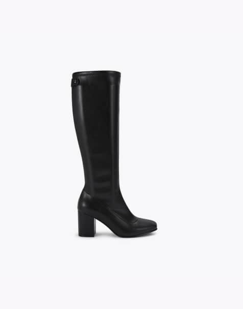 Carvela Strut high knee boots in black - view 1