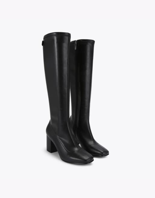 Carvela Strut high knee boots in black, 2 of 4