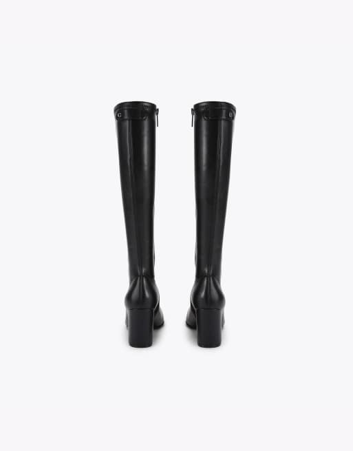Carvela Strut high knee boots in black, 3 of 4
