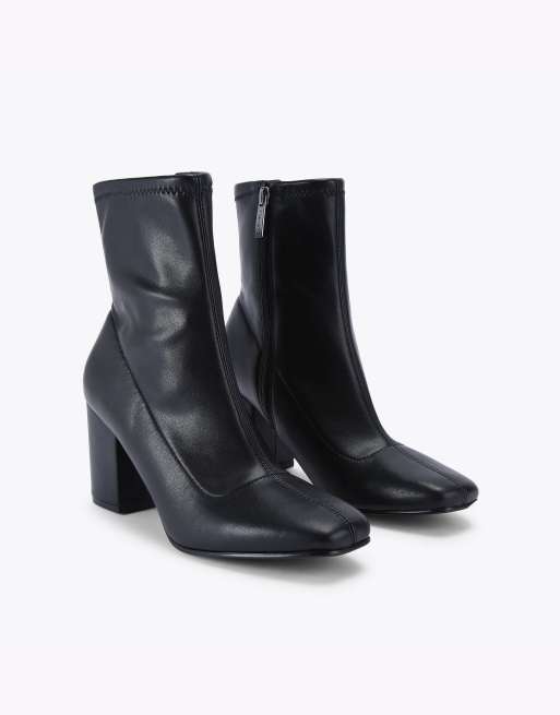 Carvela Strut mid ankle boots in black, 2 of 4