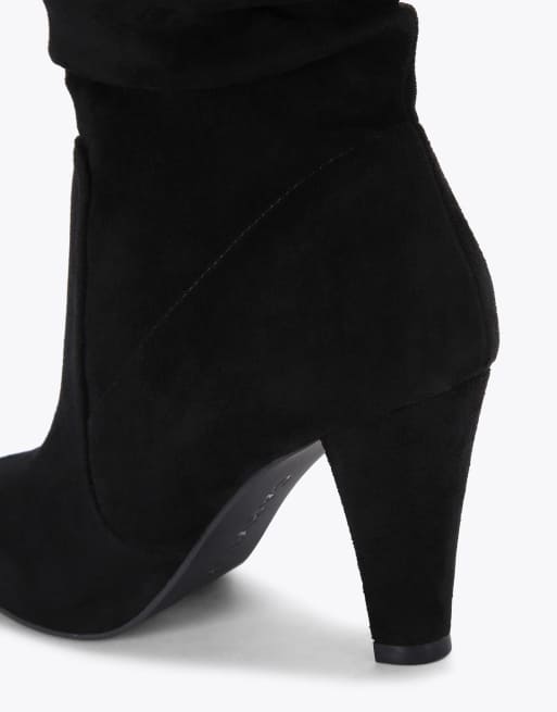 Carvela Tampa low ankle boots in black, 4 of 4