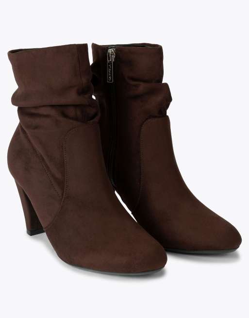 Carvela Tampa low ankle boots in brown, 2 of 4