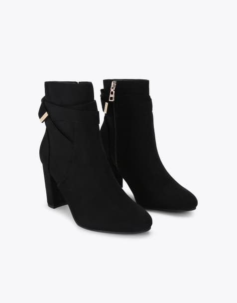 Carvela Tempt high ankle boots in black - view 1