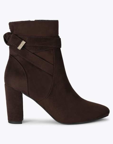 Carvela Tempt low ankle boots in brown - view 1