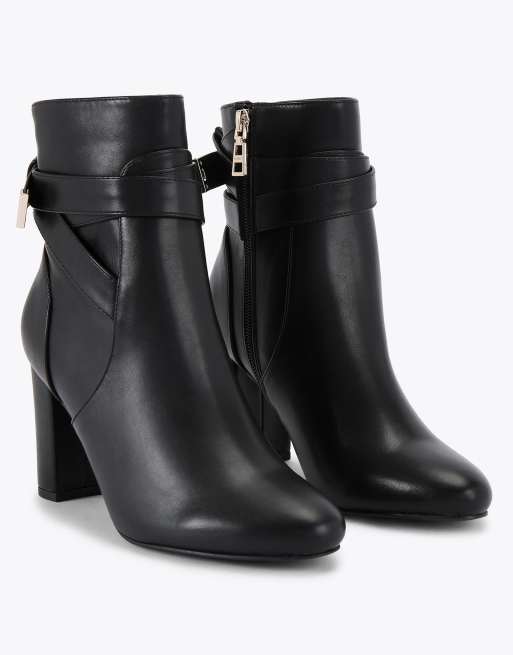 Carvela Tempt wide fit low ankle boots in black combination, 2 of 4