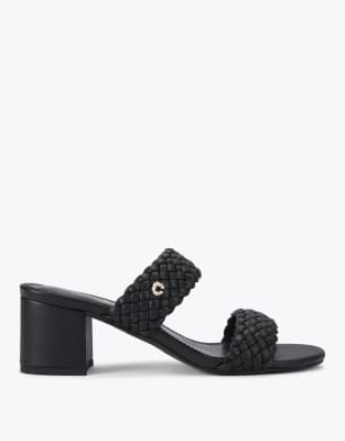  Twisted heeled sandals 