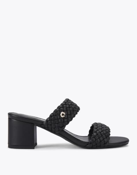 Carvela Twisted heeled sandals in black - view 1