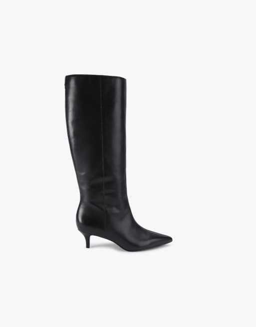 Carvela Venice knee boots in black
