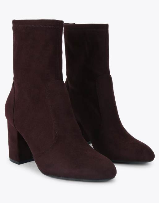 Carvela Vito low ankle boots in dark brown, 2 of 4