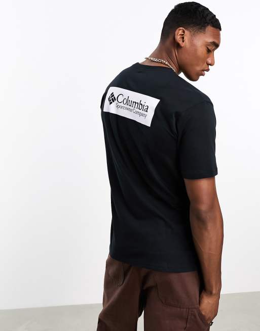 Cascades t-shirt i sort fra Columbia North, 3 af 4