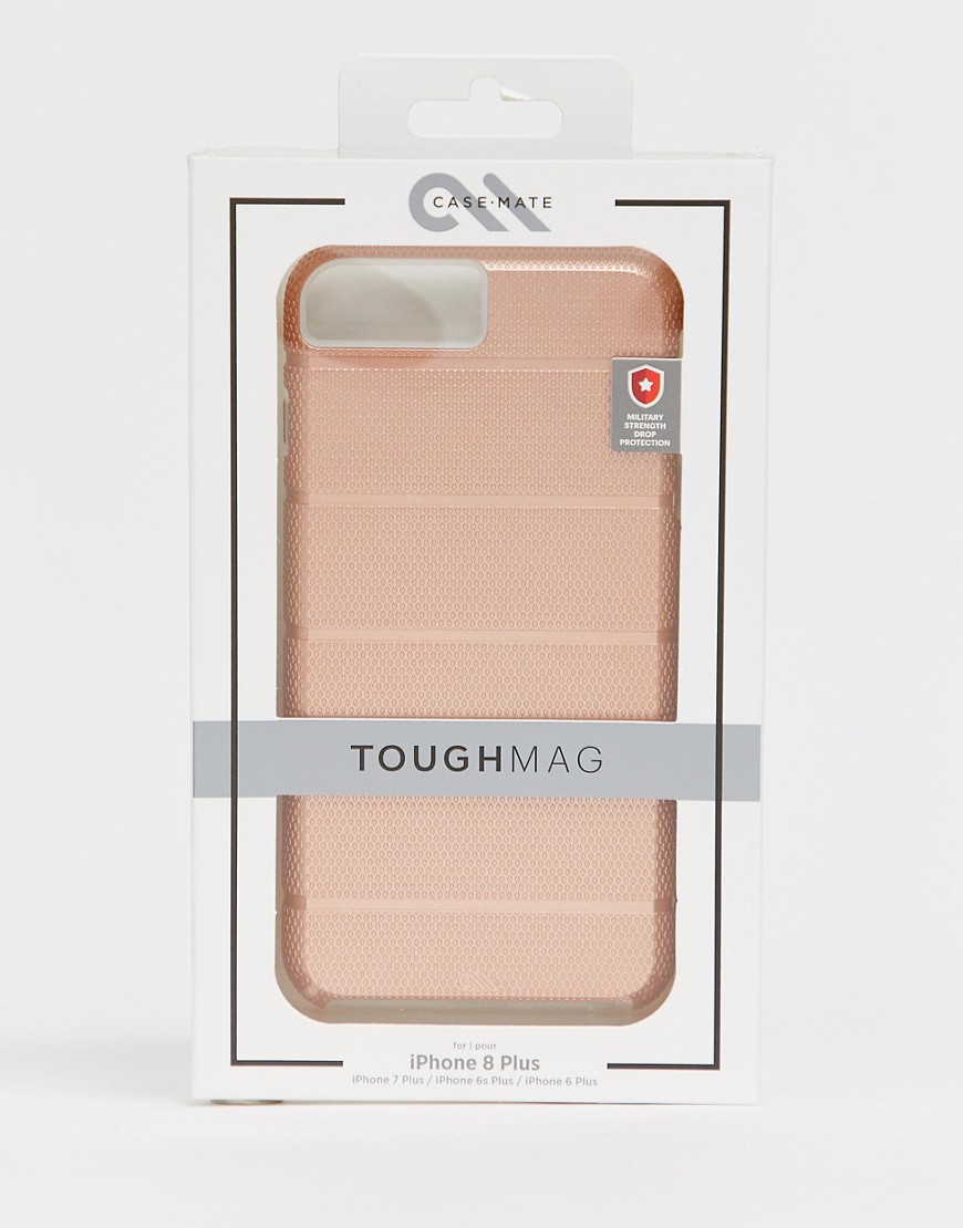 Case-mate - Stevige iPhone-hoes voor 7+/6/6s in roségoud+-Roze