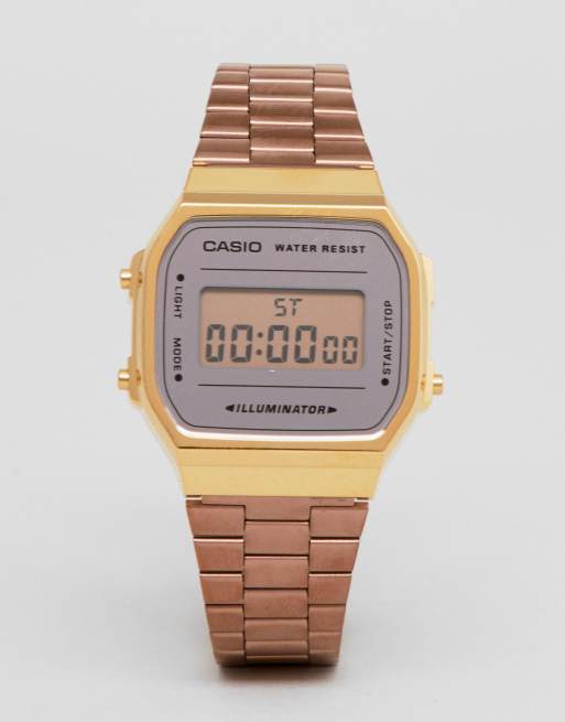 Casio a168w outlet gold