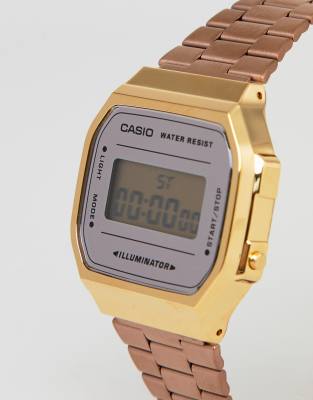 casio a168 rose gold