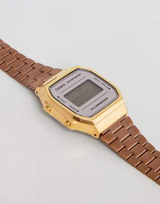 Casio a168w outlet rose gold