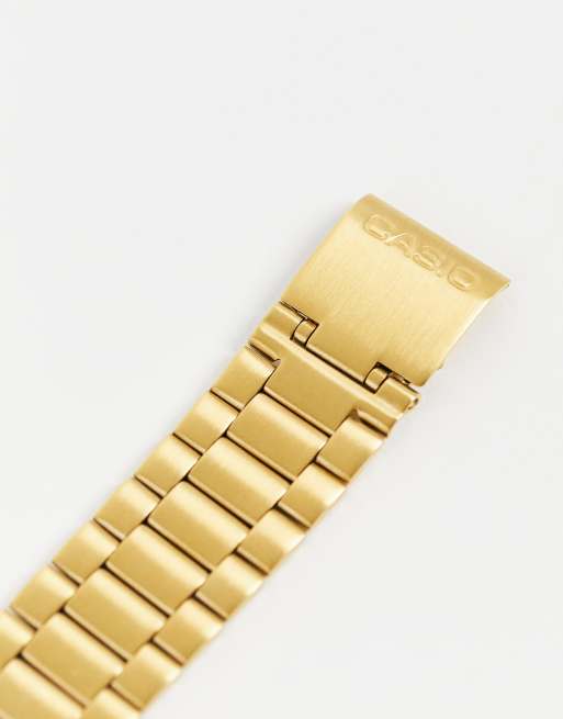 Casio A168WG-9EF gold plated digital watch, 4 of 4
