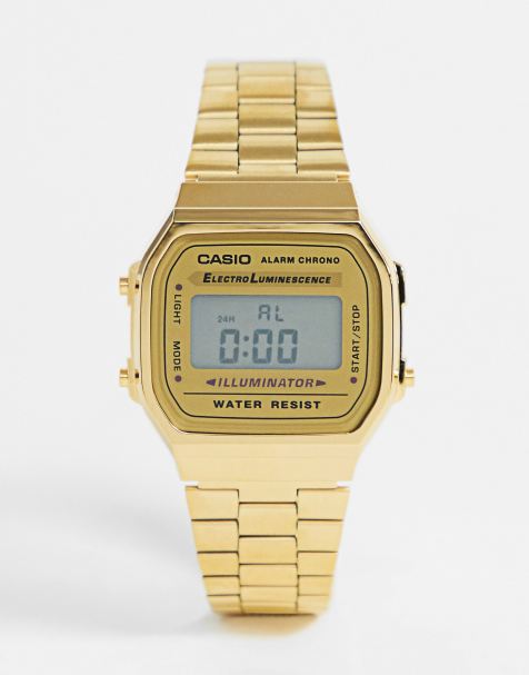 Casio – A168WG-9EF – Vergoldete, digitale Armbanduhr