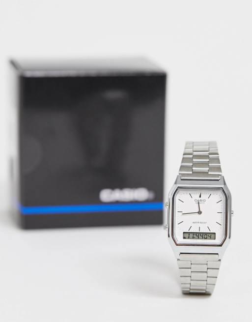 Casio – AQ-230A-7DMQ – Digital armbandsklocka, 4 av 4