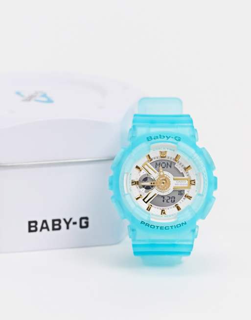 Casio Baby G BA 110SC 2AER resin watch in blue