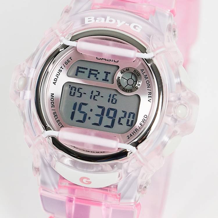Casio Baby G Silicone Watch In Pink | Asos
