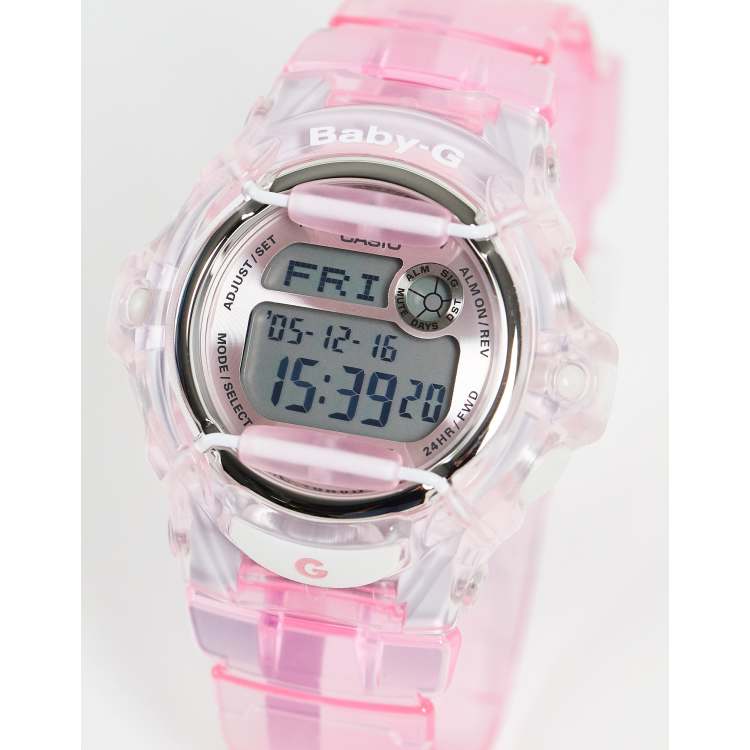 Pink casio clearance baby g watch