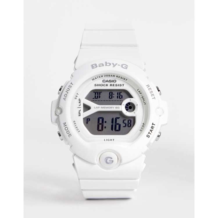 Baby g hot sale shock white