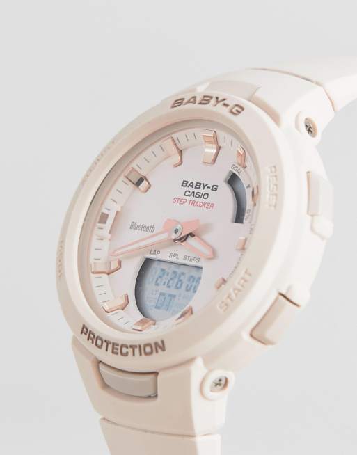 Baby g cheap watch step tracker