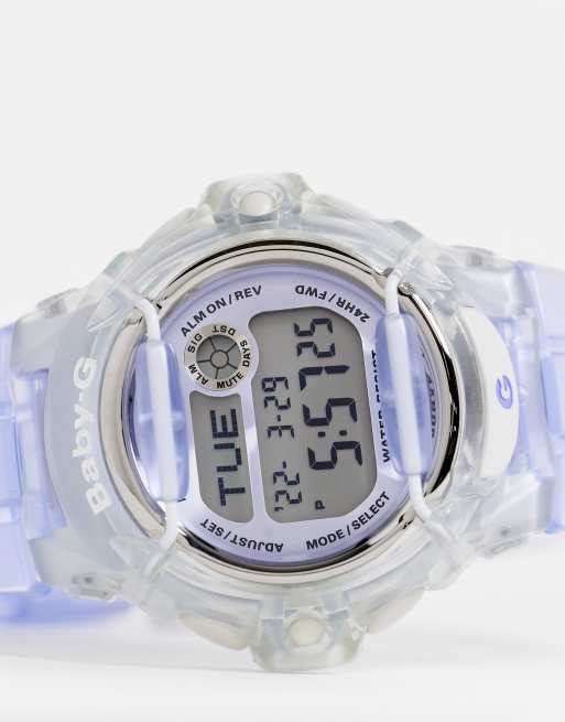 Casio clear outlet baby g watch