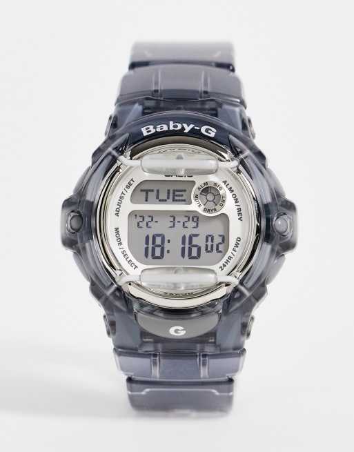 Baby g watch sales grey