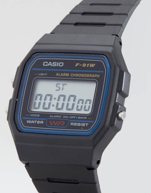 Casio F 91w 1xy Classic Digital Watch Asos