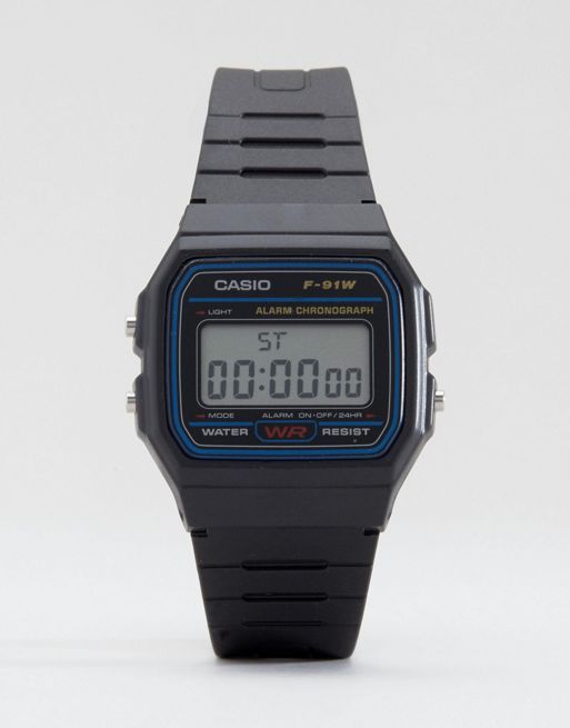Reloj digital clásico F-91W-1XY de Casio