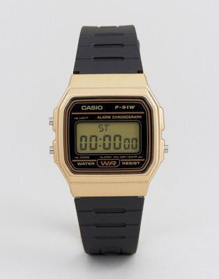 casio silicone strap watch