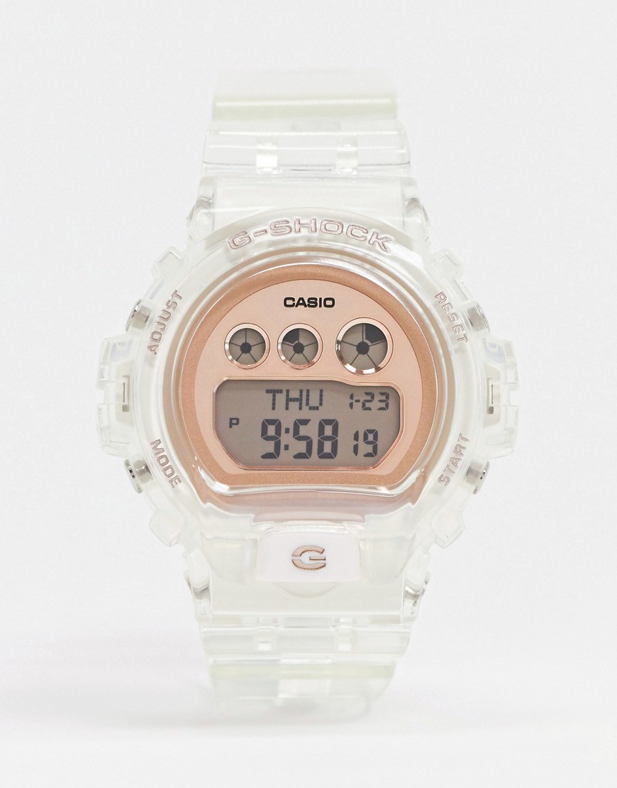 Casio – G Shock – Armbandsur i genomskinlig harts – GMD-S6900SR