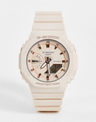 Casio G-Shock mini watch in light pink