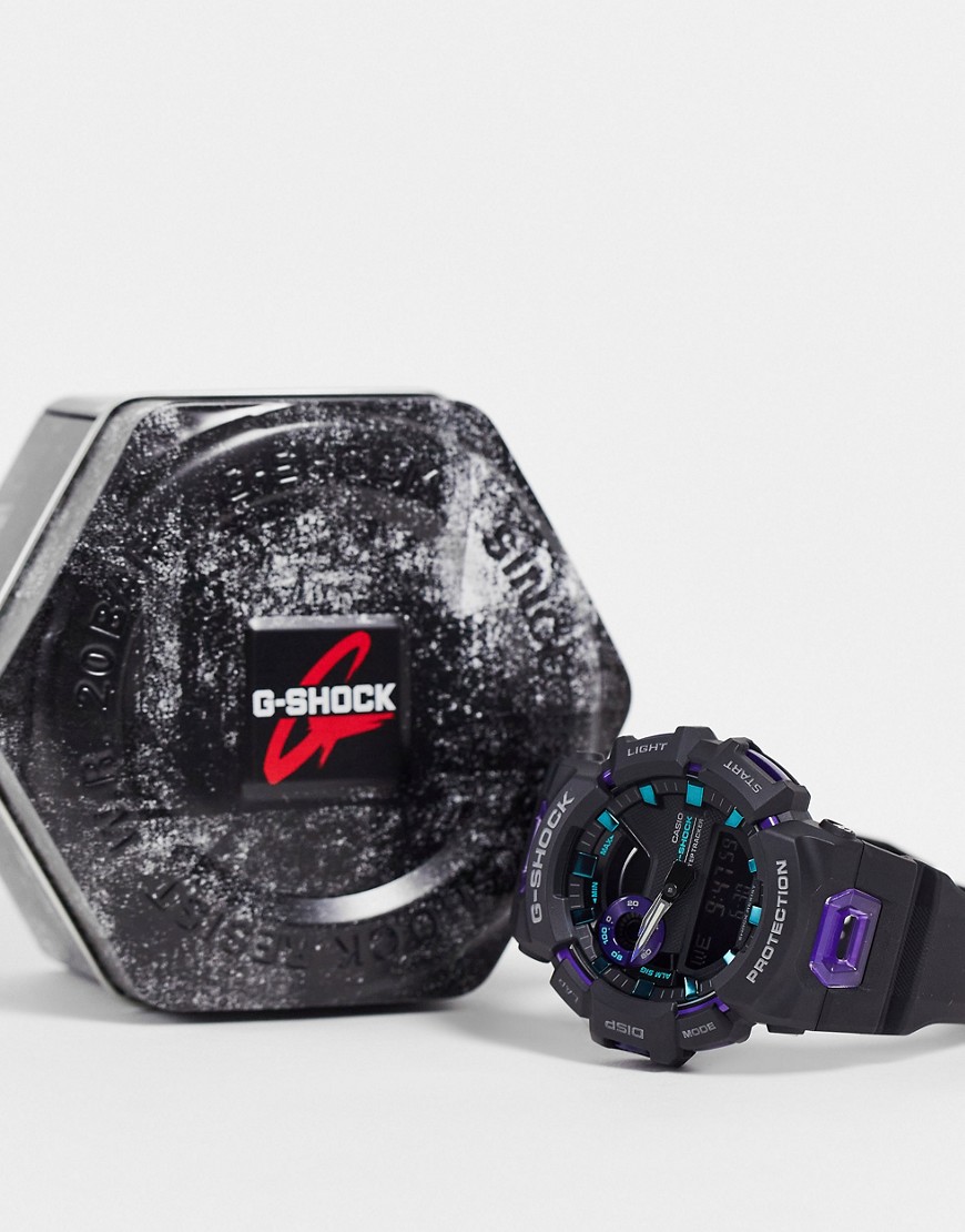 Casio G Shock unisex activity tracker watch in black GBA-900