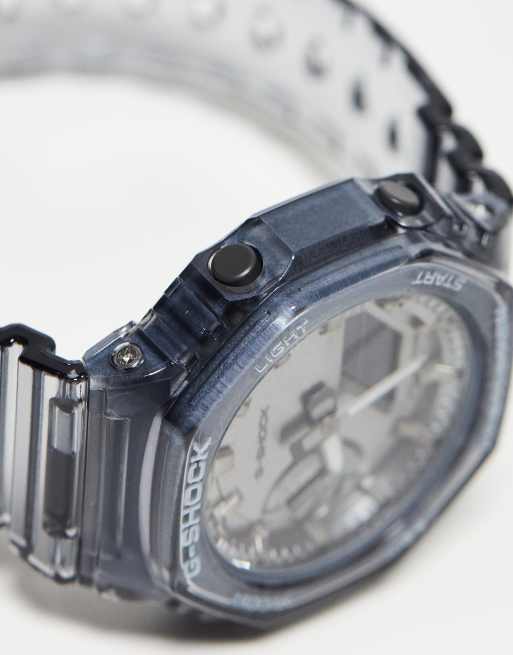 Casio GMA-S2100SK watch in clear black, 2 of 4