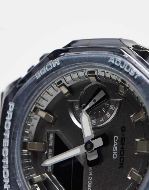 Casio GMA-S2100SK watch in clear black, 4 of 4