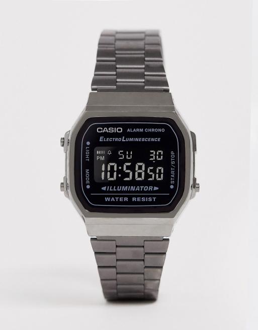 Casio Gunmetal Vintage inspired digital watch