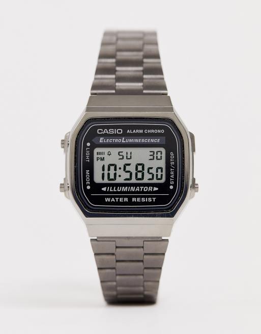 Casio Gunmetal Vintage inspired digital watch