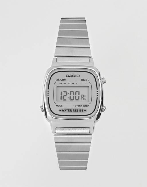 Orologio Digitale Casio Donna in Acciaio - LA670WEA-7EF