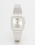 [Casio] Casio LQ 400D 7AEF vintage style watch-Silver No Size Silver