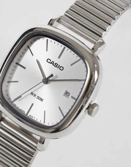 Casio LTP-B166D-7AVEF stainless steel analogue watch in silver, 2 of 4