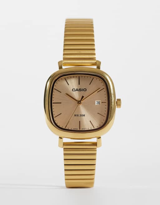 Casio - LTP-B166G-9AVEF - Orologio analogico in acciaio inossidabile color oro