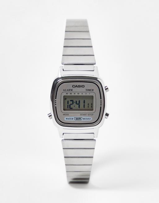 Tiny digital outlet watch