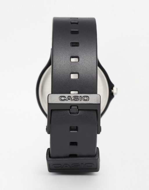 Casio MQ 24 7BLL analogue resin strap watch