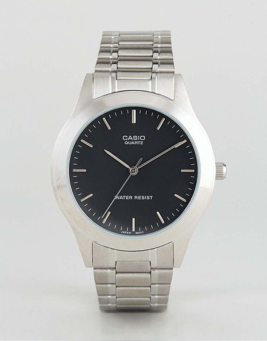 Casio – MTP1128A-1A – Silverfärgad klocka i rostfritt stål