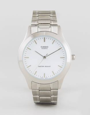 Casio Casio MTP1128A-7A silver stainless steel strap watch