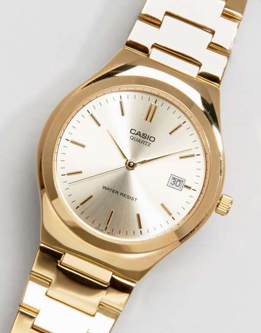 Casio - MTP1170N-9A - Orologio con cinturino in acciaio inossidabile dorato