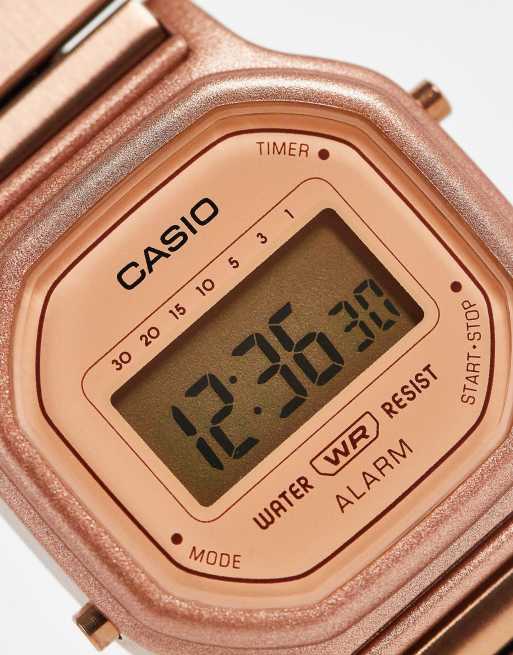 Casio rose gold vintage watch shop